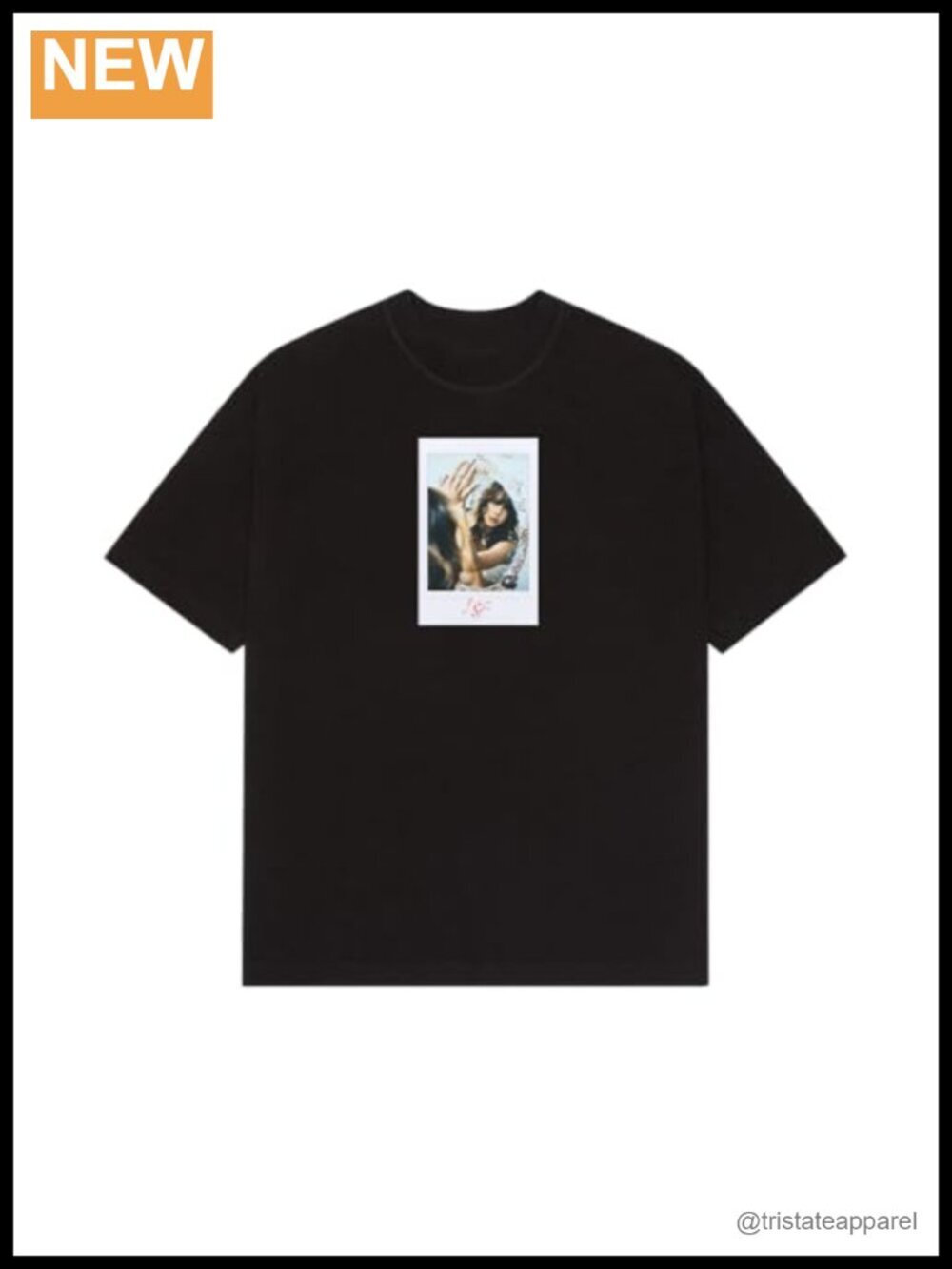Official Polaroid T-Shirt Classic Fit Crew Neck 100% Cotton
